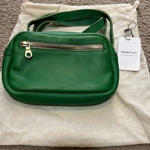 Parker Clay Desta Crossbody bag - green